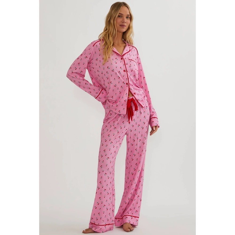 Beach Riot Livy Top & Connie Pant Set Mon Cheri